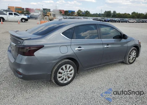 2017 Nissan Sentra S из США, поврежденный, VIN 3N1AB7AP9HY325883